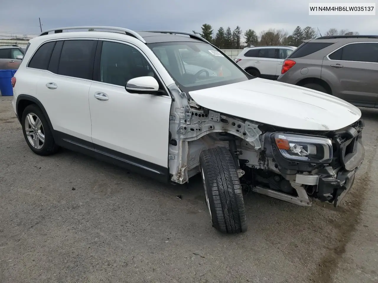 W1N4M4HB6LW035137 2020 Mercedes-Benz Glb 250 4Matic