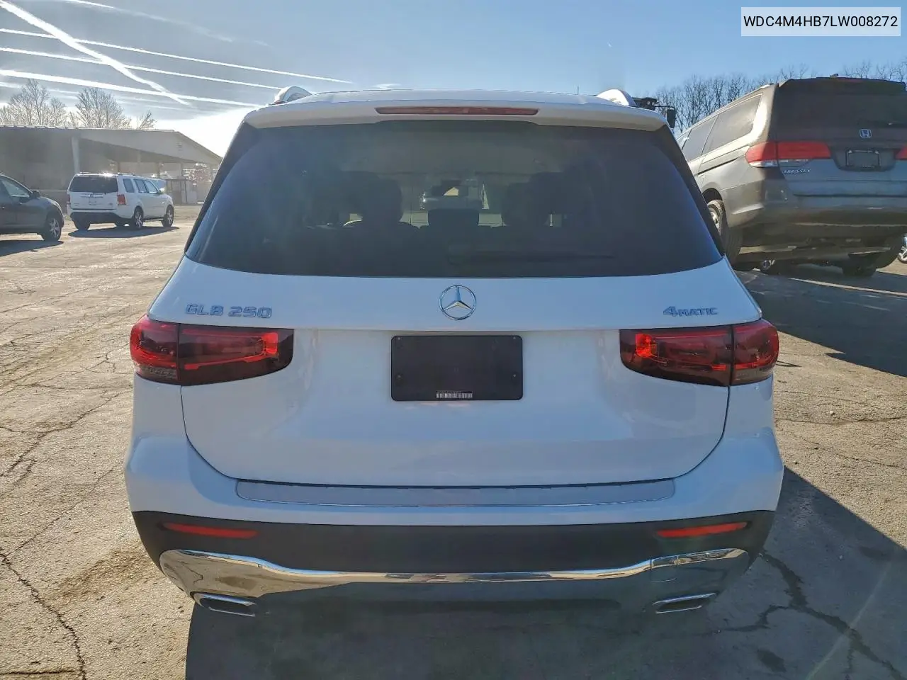 WDC4M4HB7LW008272 2020 Mercedes-Benz Glb 250 4Matic
