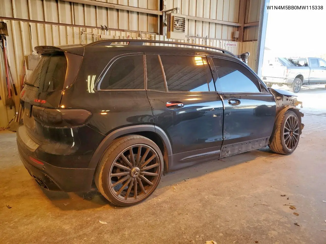 W1N4M5BB0MW115338 2021 Mercedes-Benz Glb Amg 35 4Matic