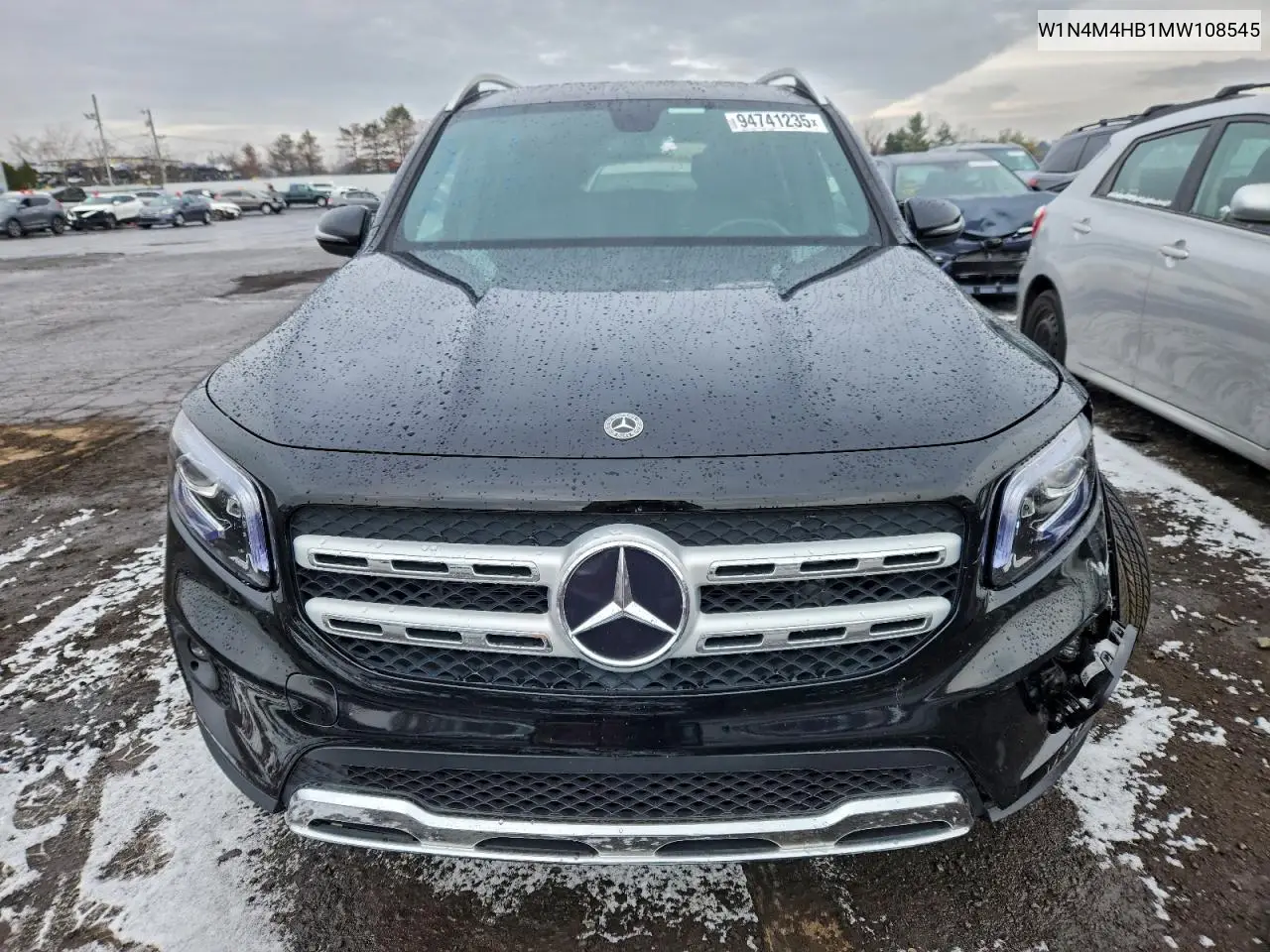 W1N4M4HB1MW108545 2021 Mercedes-Benz Glb 250 4Matic
