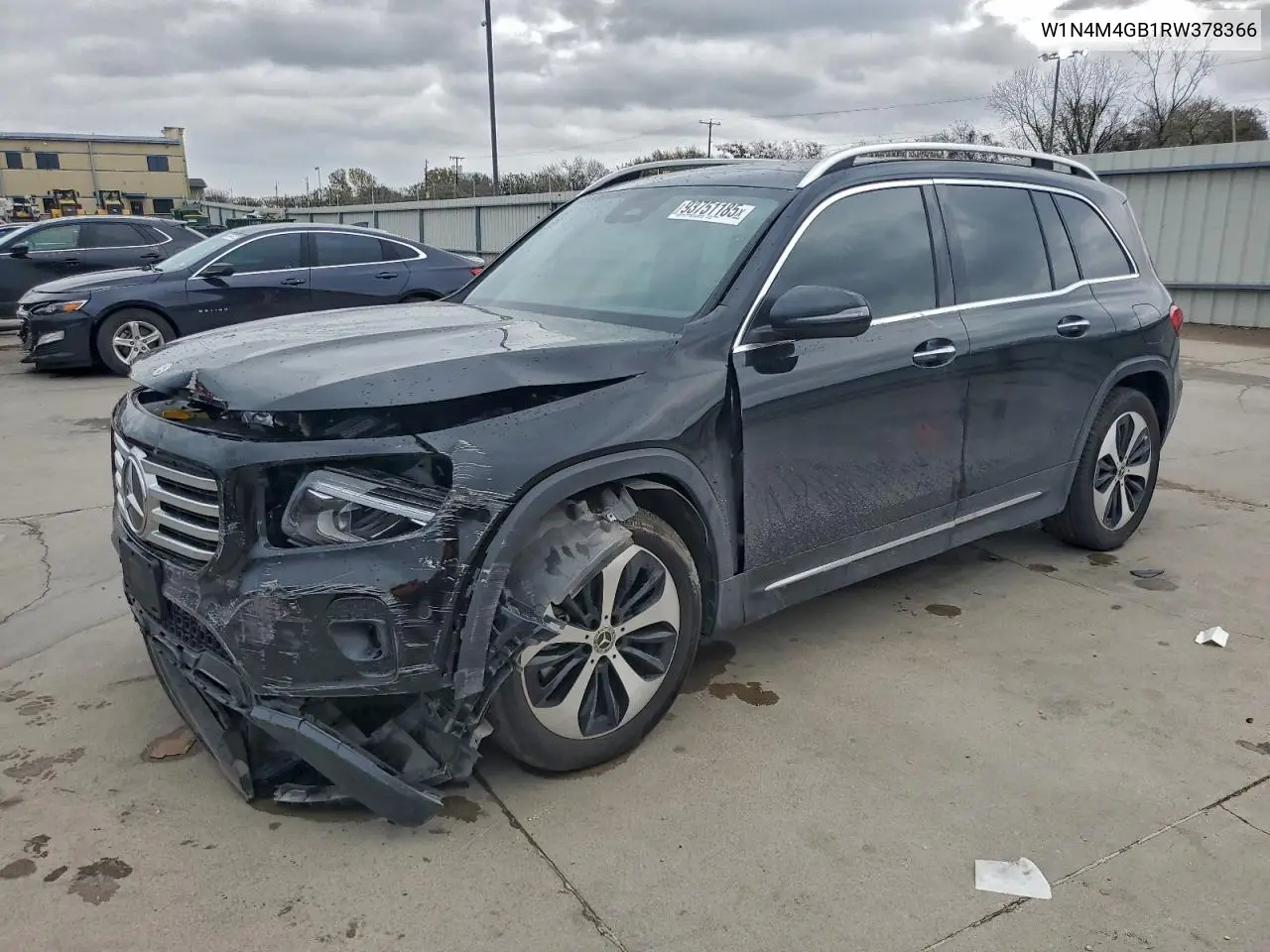 W1N4M4GB1RW378366 2024 Mercedes-Benz Glb 250