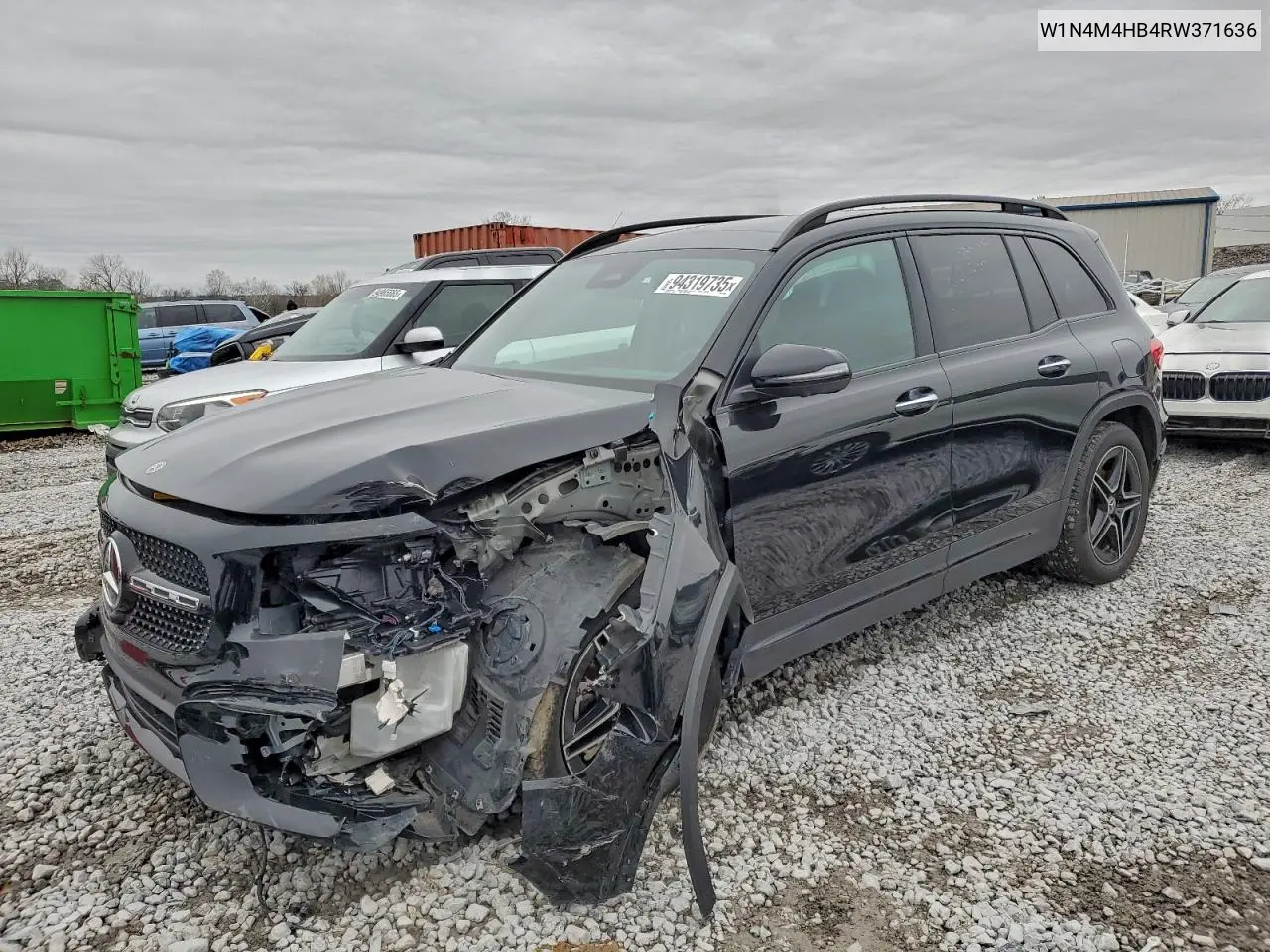 W1N4M4HB4RW371636 2024 Mercedes-Benz Glb 250 4Matic