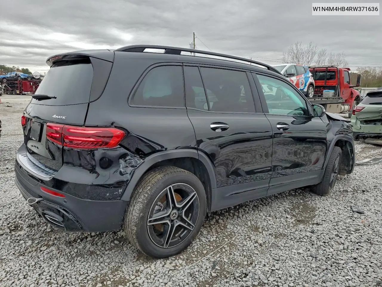 W1N4M4HB4RW371636 2024 Mercedes-Benz Glb 250 4Matic