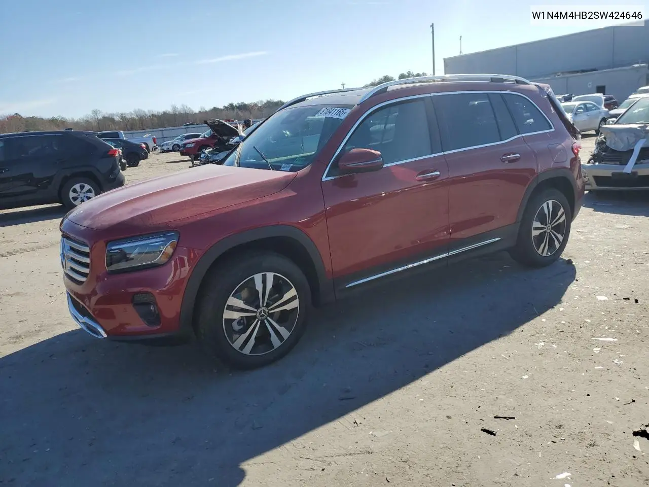 W1N4M4HB2SW424646 2025 Mercedes-Benz Glb 250 4Matic