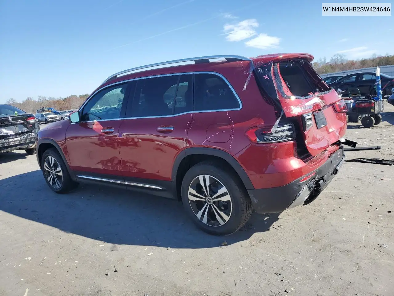 W1N4M4HB2SW424646 2025 Mercedes-Benz Glb 250 4Matic
