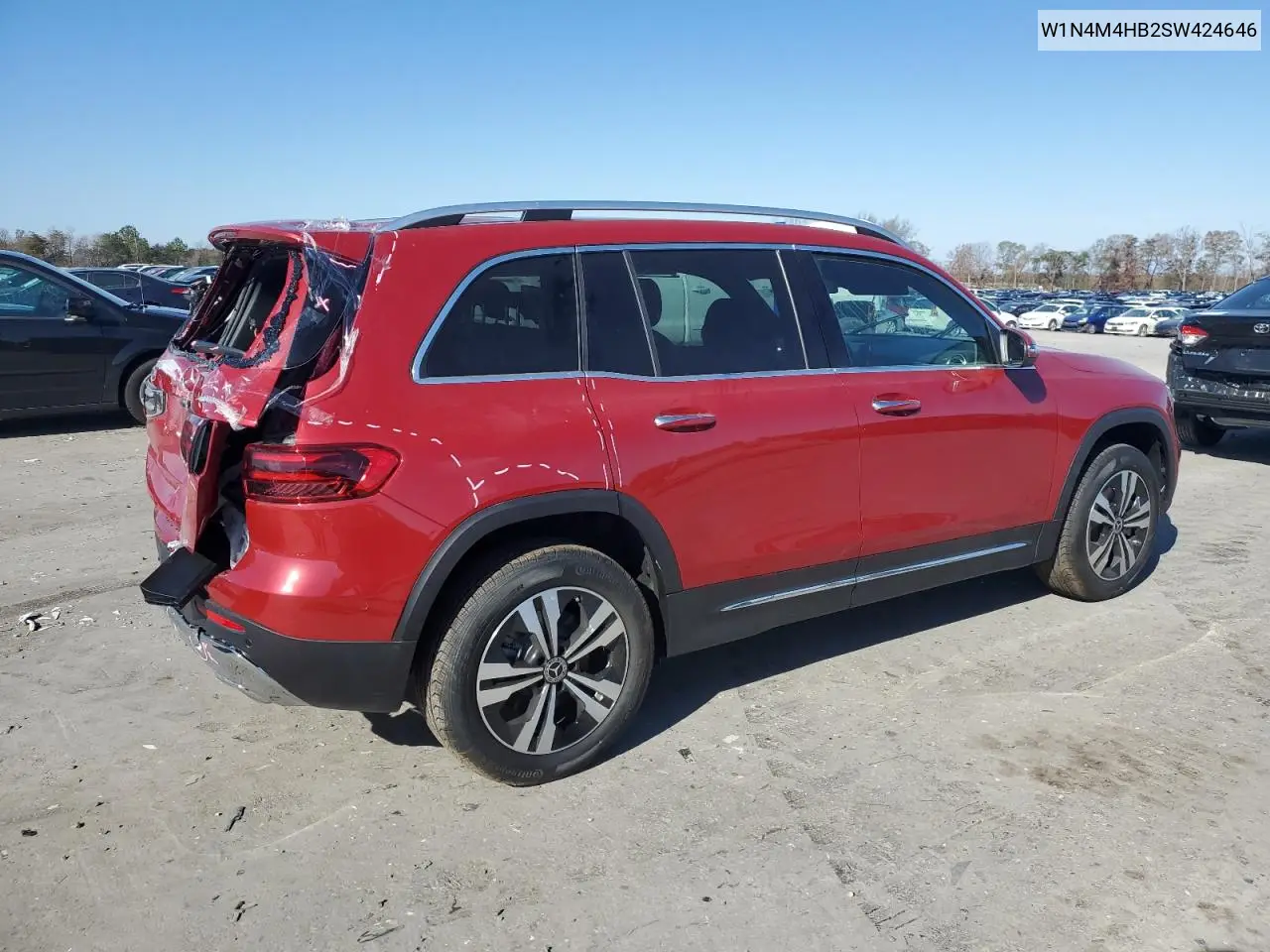 W1N4M4HB2SW424646 2025 Mercedes-Benz Glb 250 4Matic