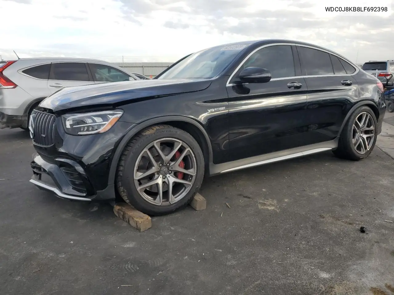 WDC0J8KB8LF692398 2020 Mercedes-Benz Glc Coupe 63 S 4Matic Amg