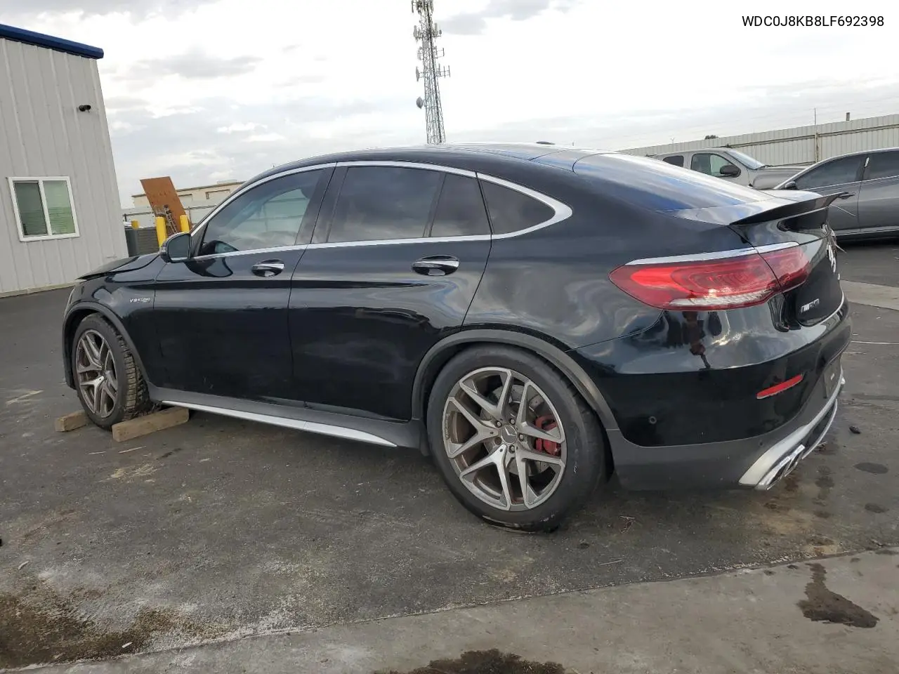 WDC0J8KB8LF692398 2020 Mercedes-Benz Glc Coupe 63 S 4Matic Amg