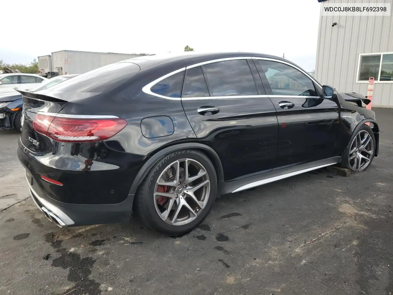 WDC0J8KB8LF692398 2020 Mercedes-Benz Glc Coupe 63 S 4Matic Amg