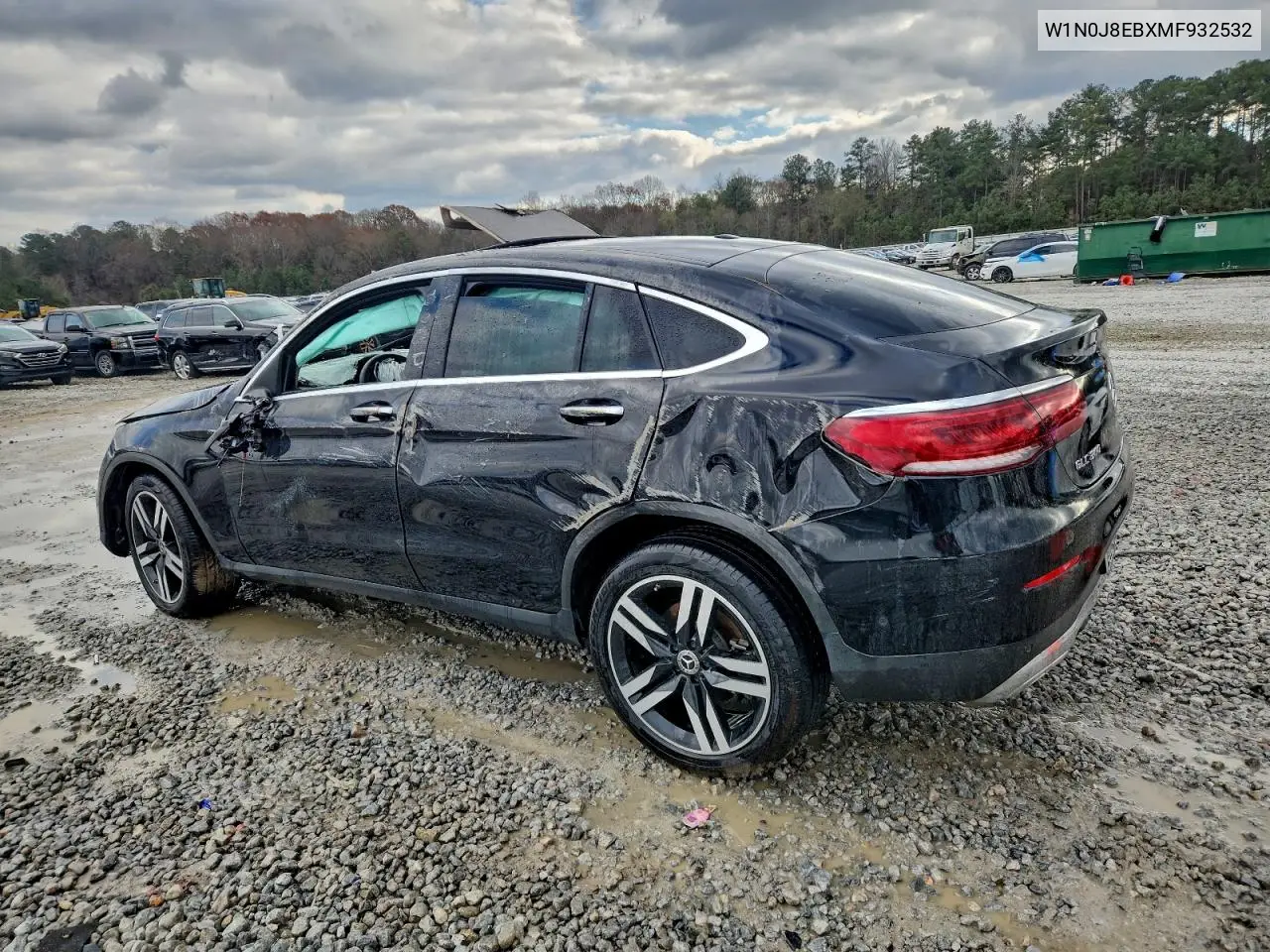 W1N0J8EBXMF932532 2021 Mercedes-Benz Glc Coupe 300 4Matic