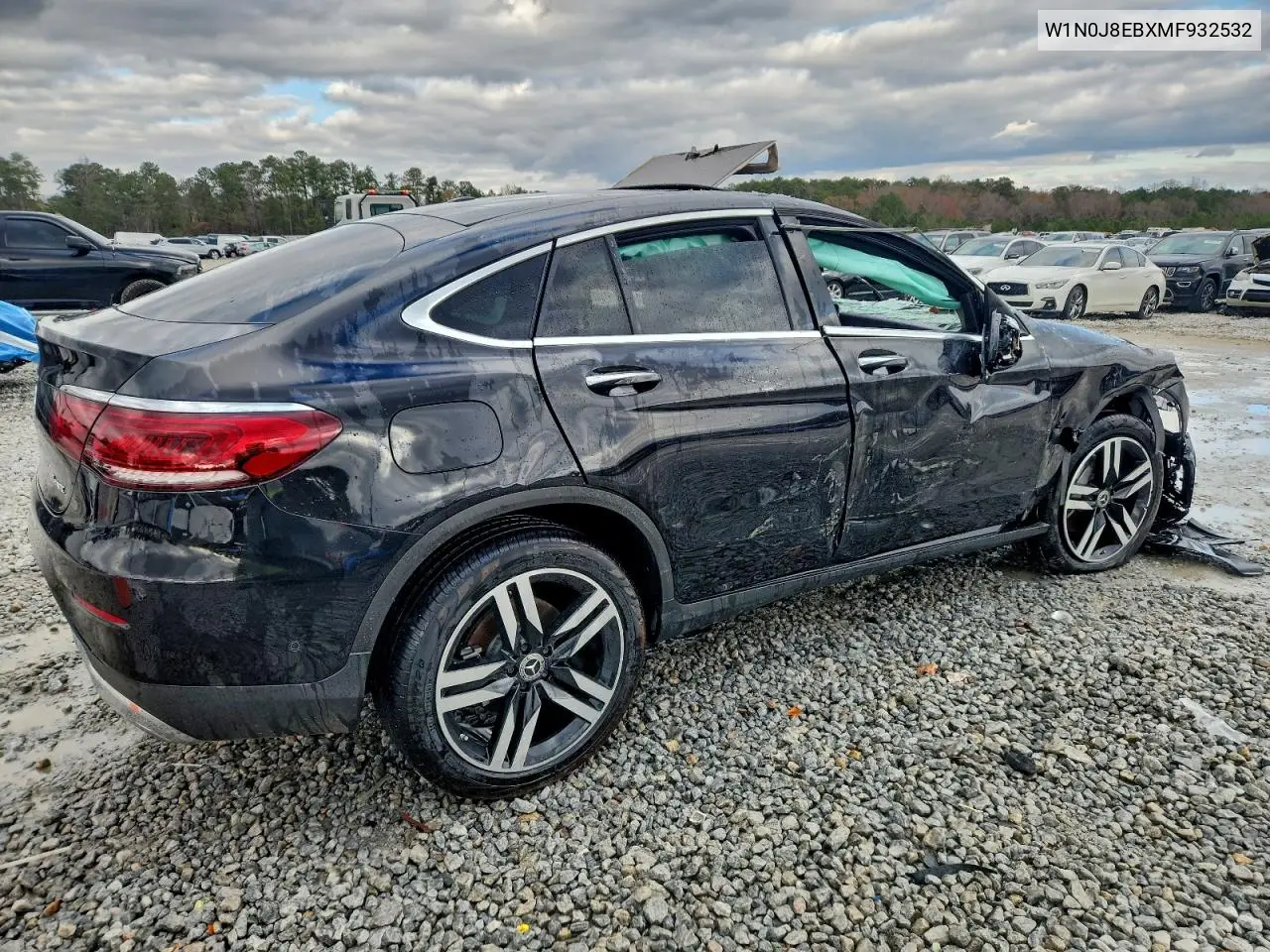 W1N0J8EBXMF932532 2021 Mercedes-Benz Glc Coupe 300 4Matic