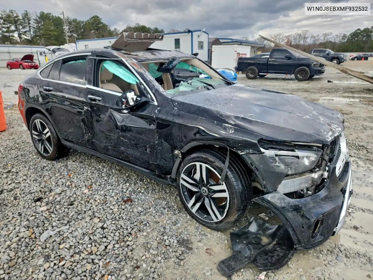 W1N0J8EBXMF932532 2021 Mercedes-Benz Glc Coupe 300 4Matic