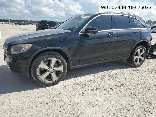 WDC0G4JB2GF076033 2016 Mercedes-Benz Glc 300