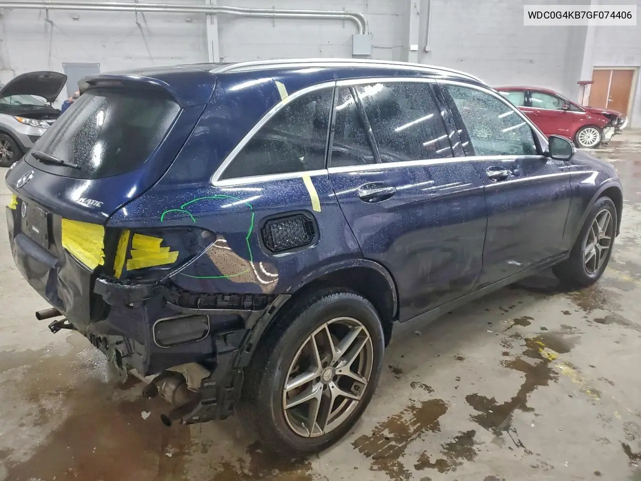 WDC0G4KB7GF074406 2016 Mercedes-Benz Glc 300 4Matic