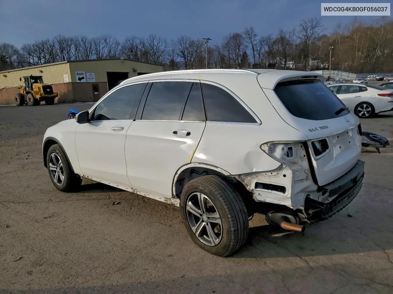 WDC0G4KB0GF056037 2016 Mercedes-Benz Glc 300 4Matic