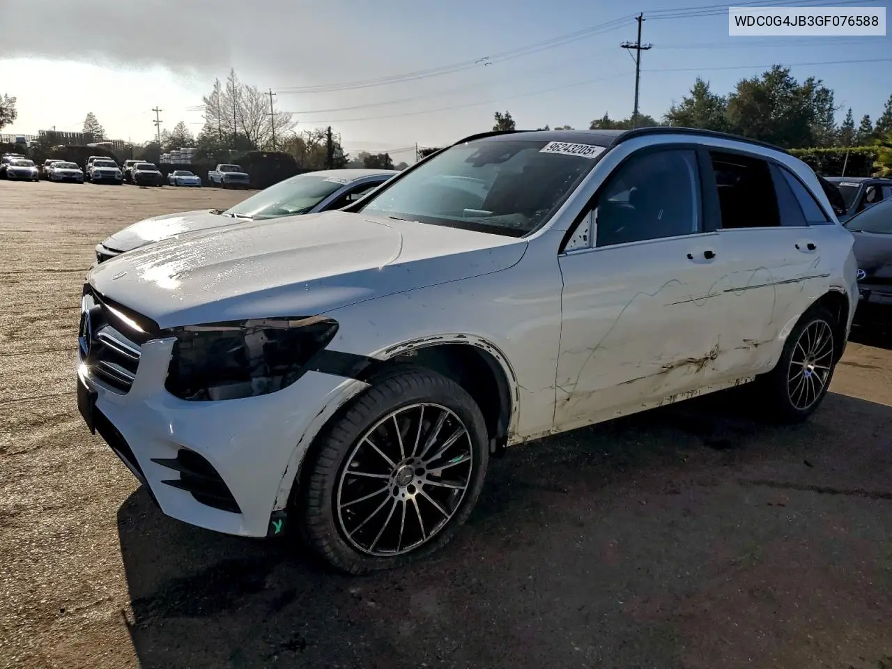 WDC0G4JB3GF076588 2016 Mercedes-Benz Glc 300