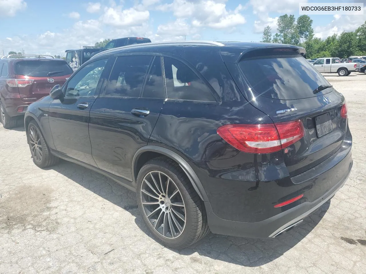 WDC0G6EB3HF180733 2017 Mercedes-Benz Glc 43 4Matic Amg