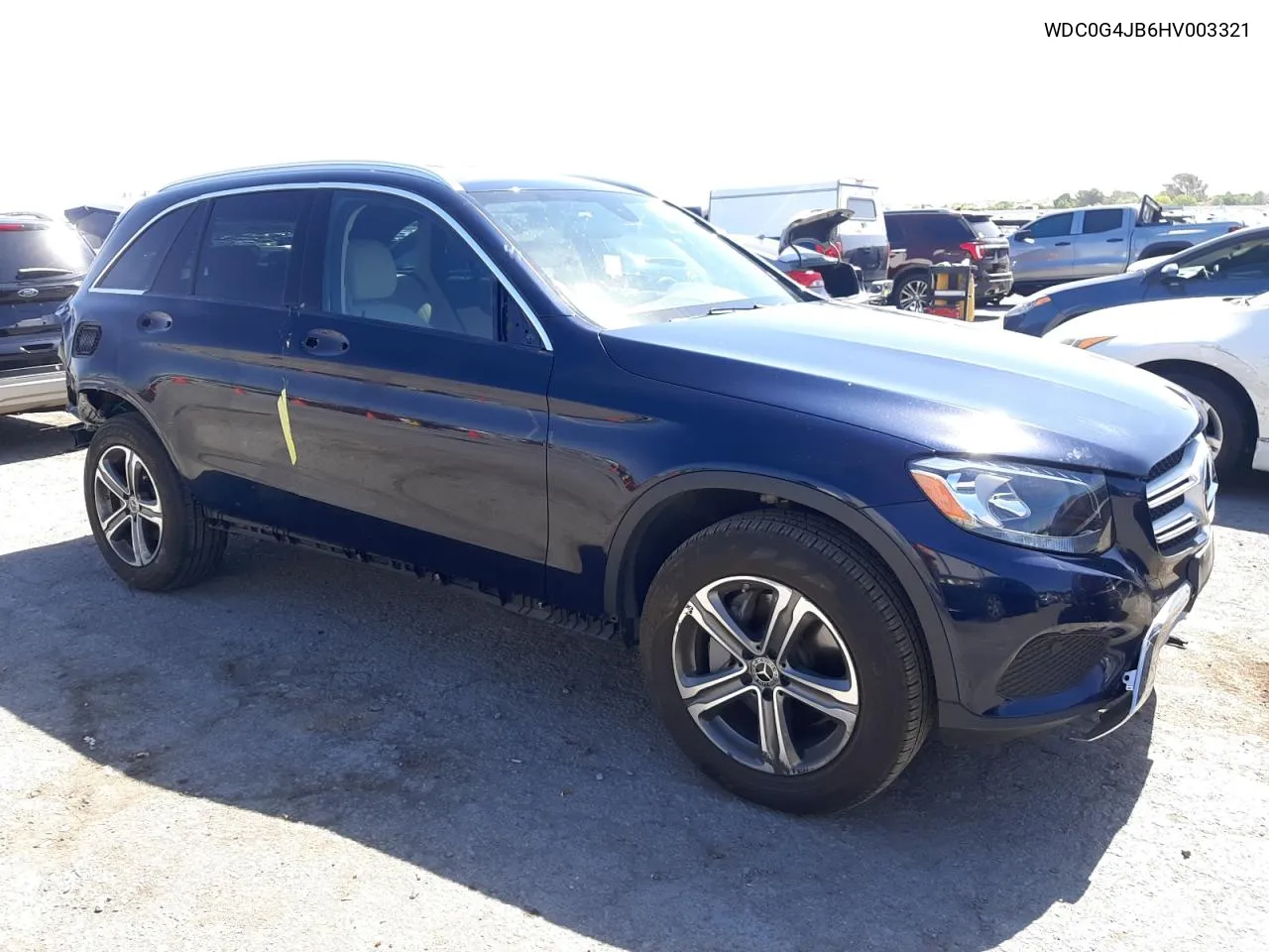 WDC0G4JB6HV003321 2017 Mercedes-Benz Glc 300