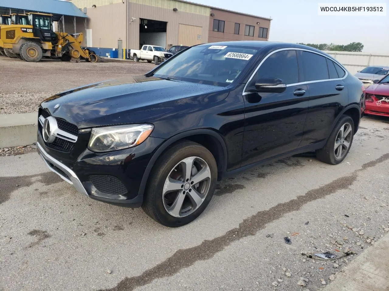 WDC0J4KB5HF193512 2017 Mercedes-Benz Glc Coupe 300 4Matic