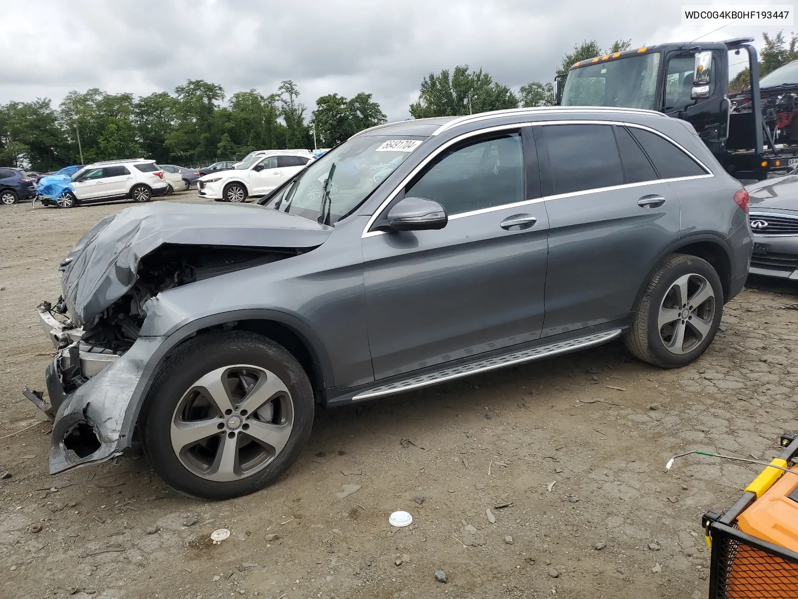 WDC0G4KB0HF193447 2017 Mercedes-Benz Glc 300 4Matic