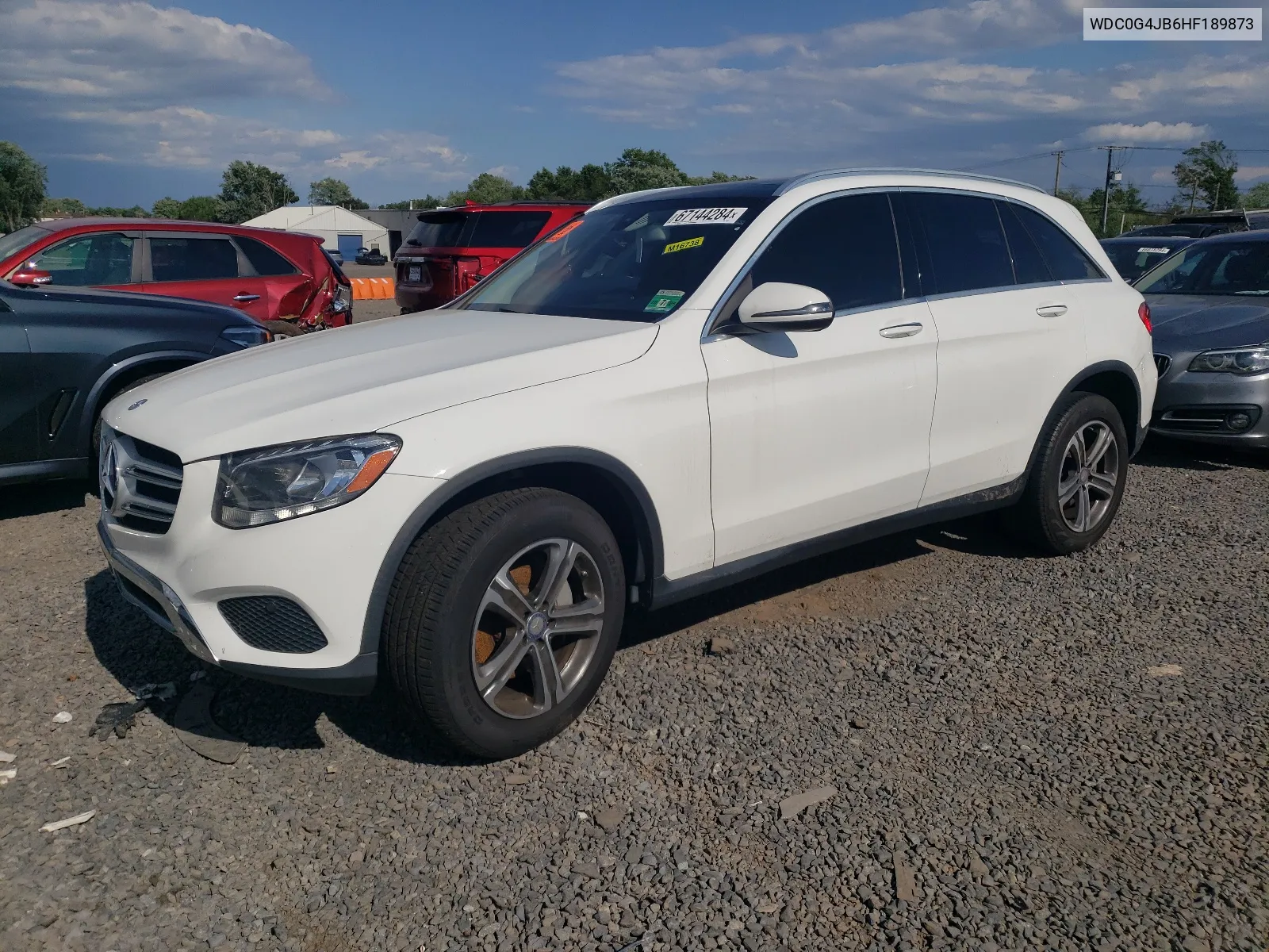 WDC0G4JB6HF189873 2017 Mercedes-Benz Glc 300