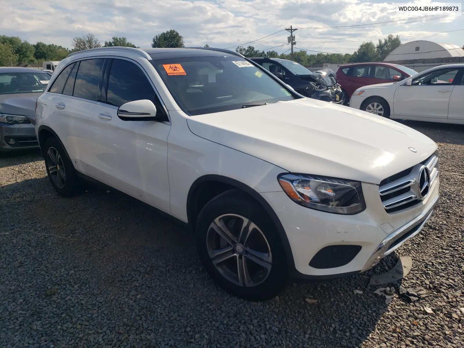 WDC0G4JB6HF189873 2017 Mercedes-Benz Glc 300