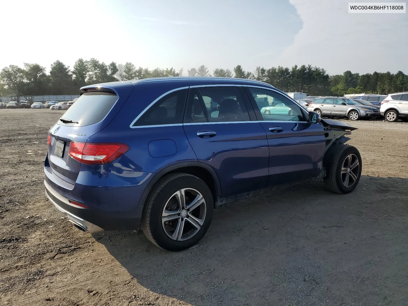 WDC0G4KB6HF118008 2017 Mercedes-Benz Glc 300 4Matic