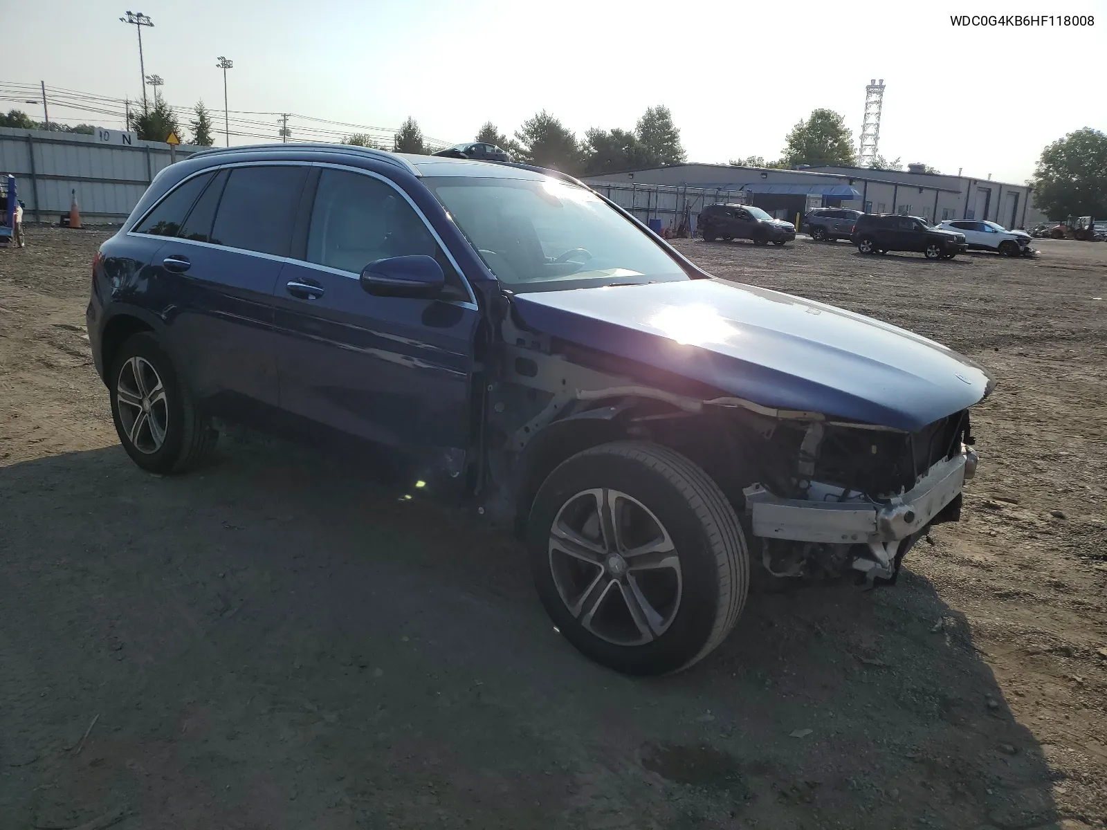 WDC0G4KB6HF118008 2017 Mercedes-Benz Glc 300 4Matic