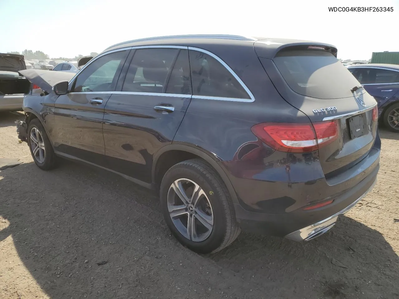 WDC0G4KB3HF263345 2017 Mercedes-Benz Glc 300 4Matic