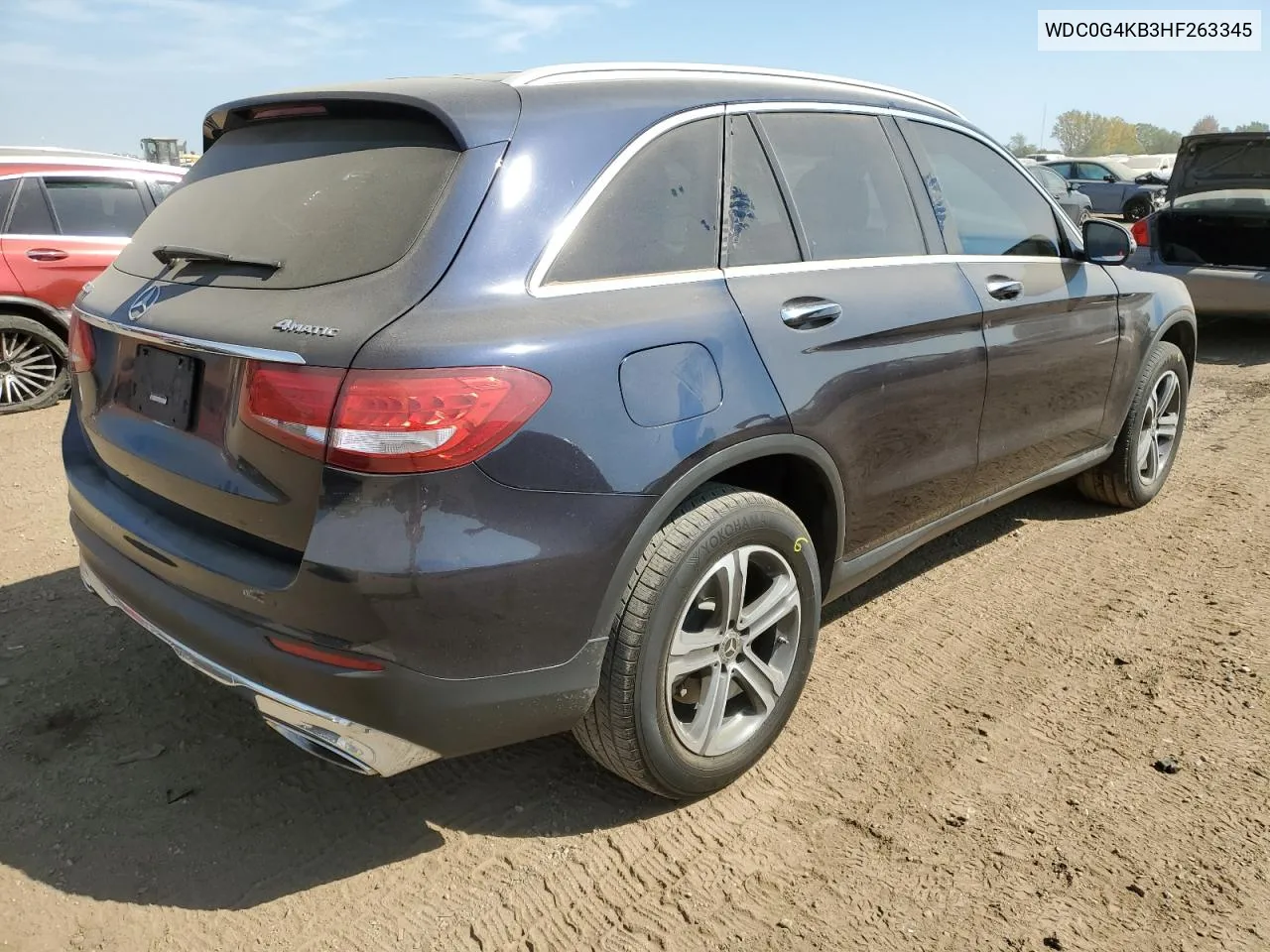 WDC0G4KB3HF263345 2017 Mercedes-Benz Glc 300 4Matic