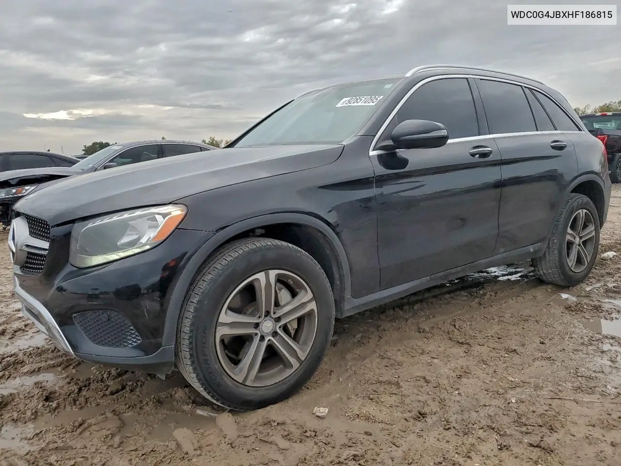 WDC0G4JBXHF186815 2017 Mercedes-Benz Glc 300