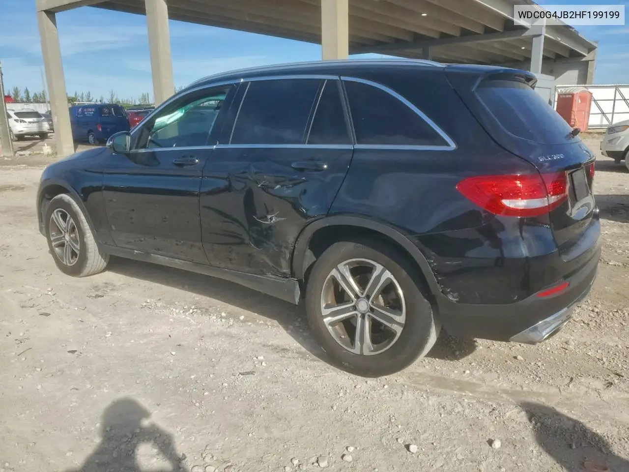WDC0G4JB2HF199199 2017 Mercedes-Benz Glc 300