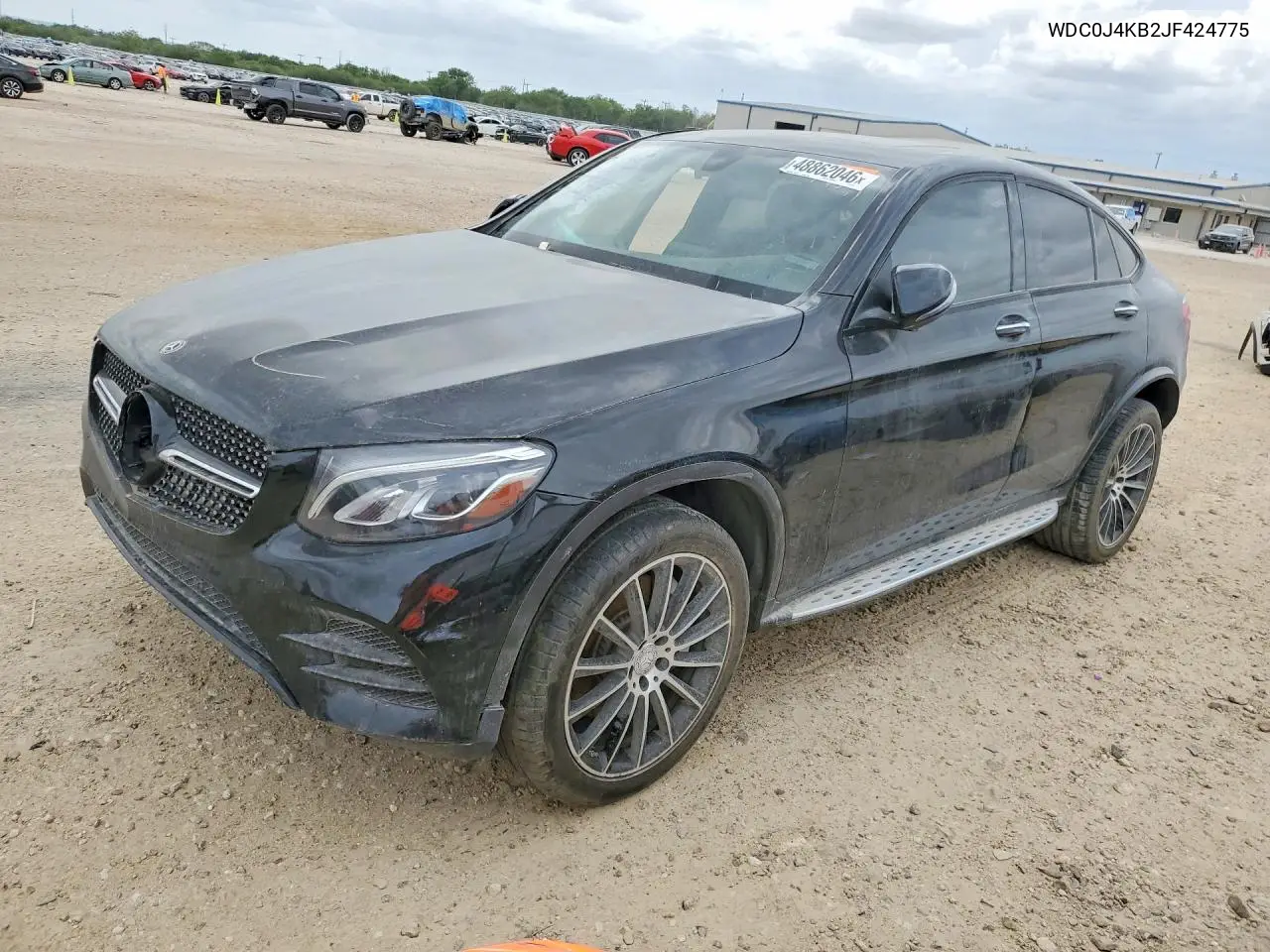2018 Mercedes-Benz Glc Coupe 300 4Matic VIN: WDC0J4KB2JF424775 Lot: 48862046