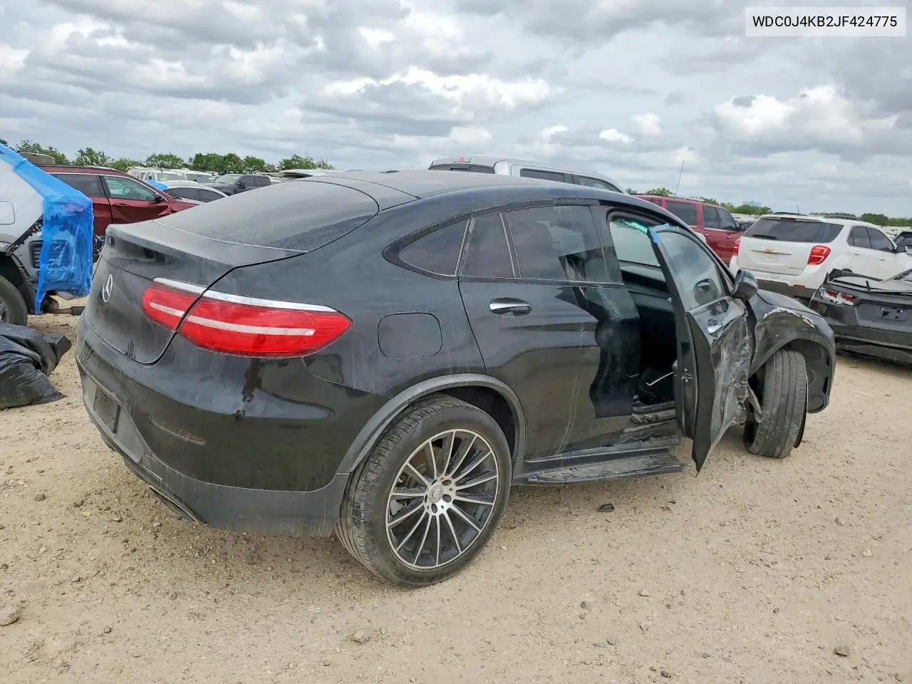 2018 Mercedes-Benz Glc Coupe 300 4Matic VIN: WDC0J4KB2JF424775 Lot: 48862046