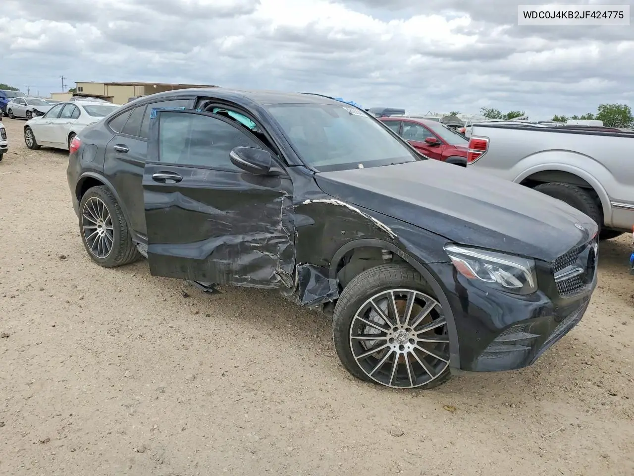 2018 Mercedes-Benz Glc Coupe 300 4Matic VIN: WDC0J4KB2JF424775 Lot: 48862046