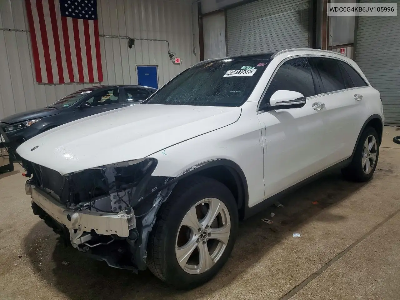 WDC0G4KB6JV105996 2018 Mercedes-Benz Glc 300 4Matic