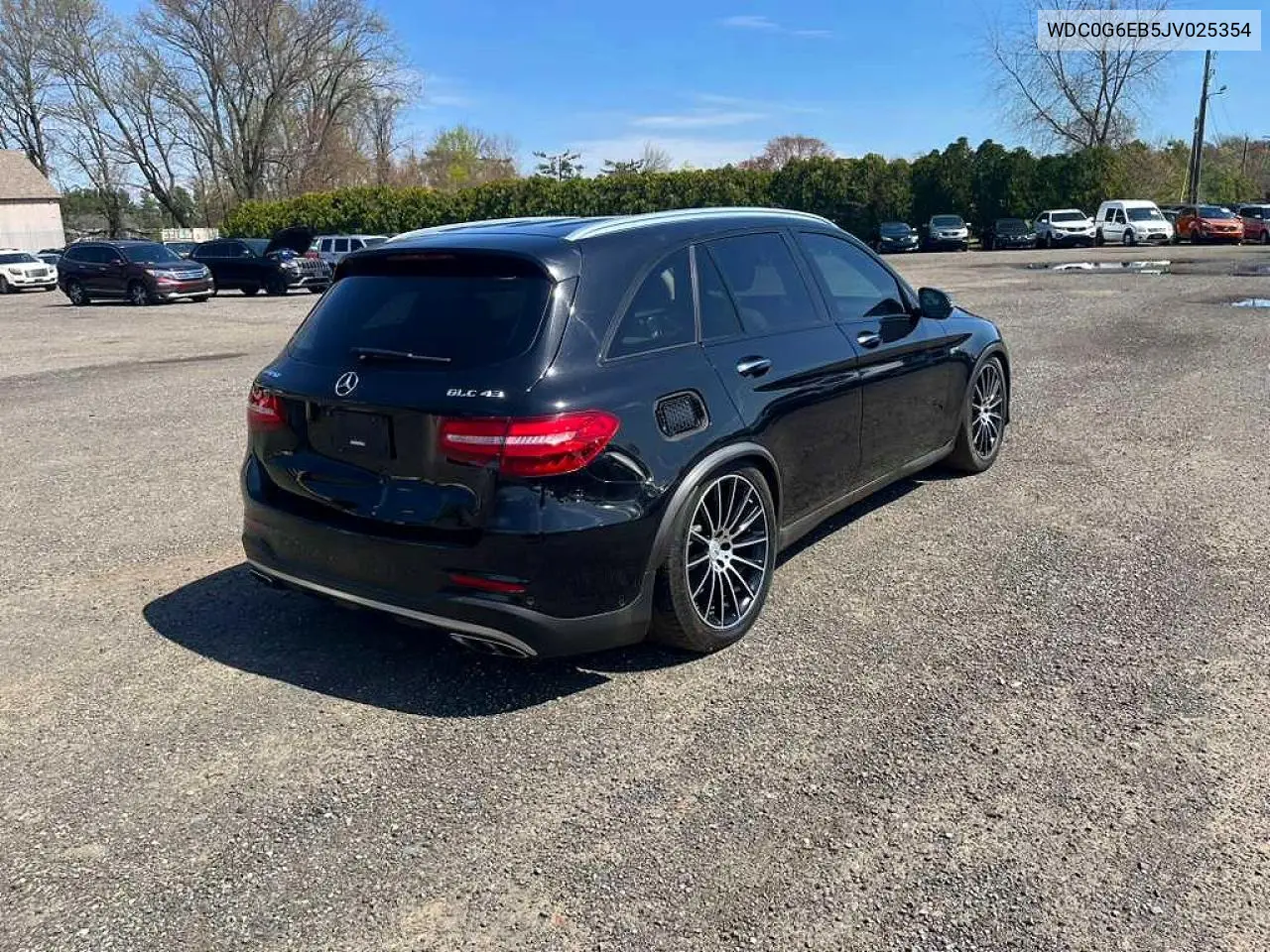 WDC0G6EB5JV025354 2018 Mercedes-Benz Glc 43 4Matic Amg