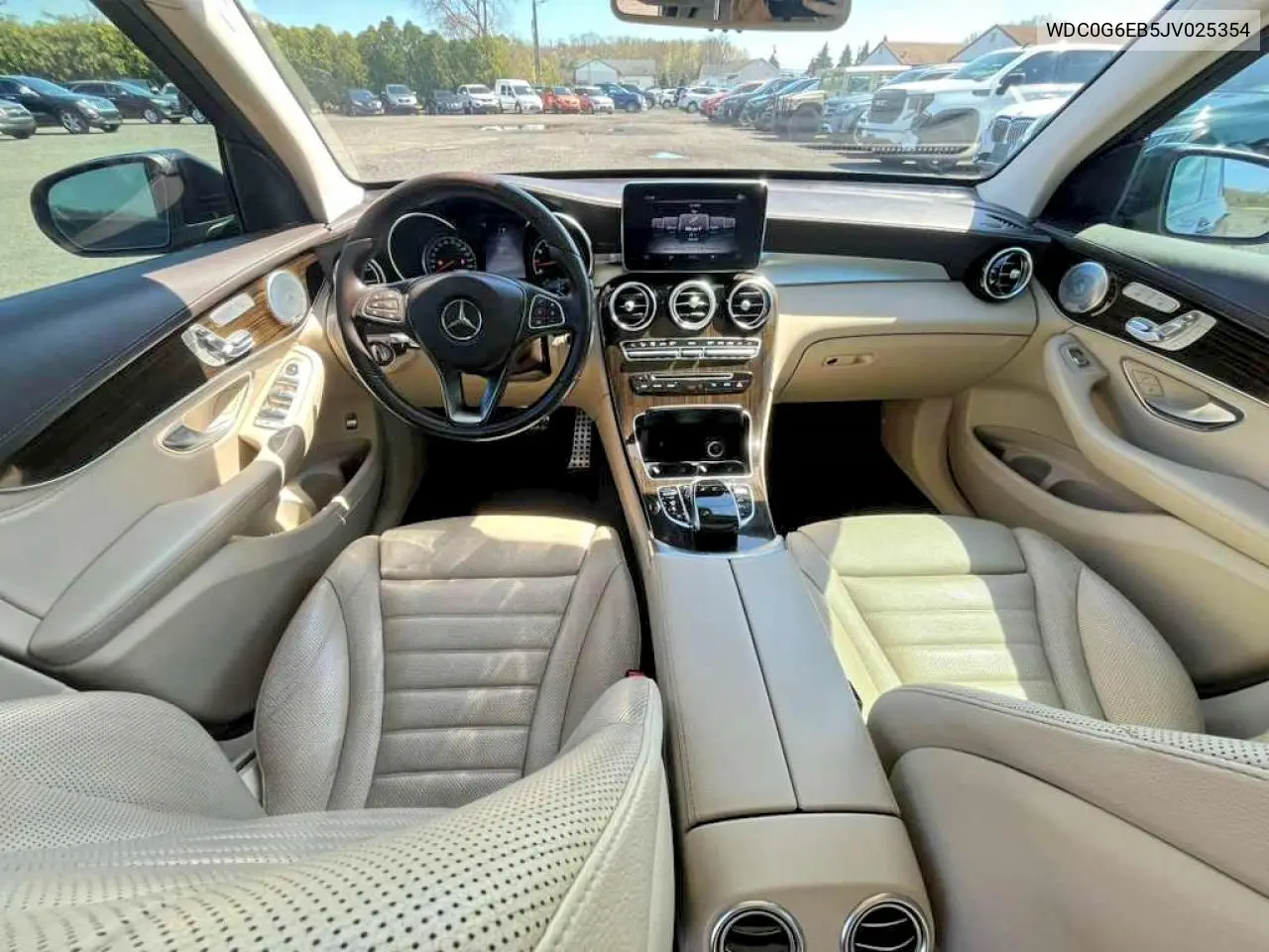 WDC0G6EB5JV025354 2018 Mercedes-Benz Glc 43 4Matic Amg