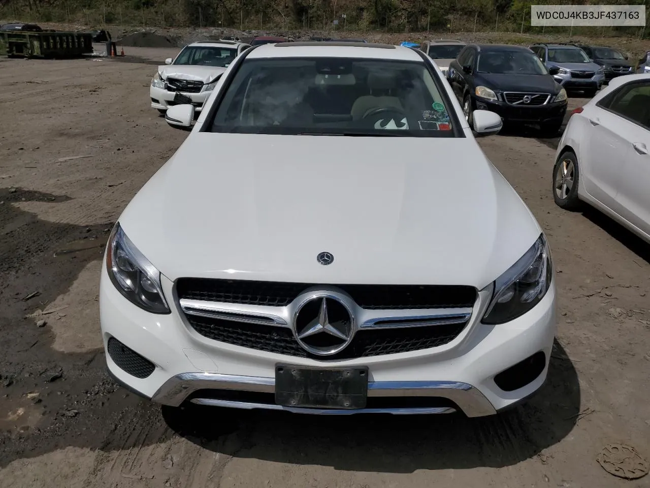 WDC0J4KB3JF437163 2018 Mercedes-Benz Glc Coupe 300 4Matic