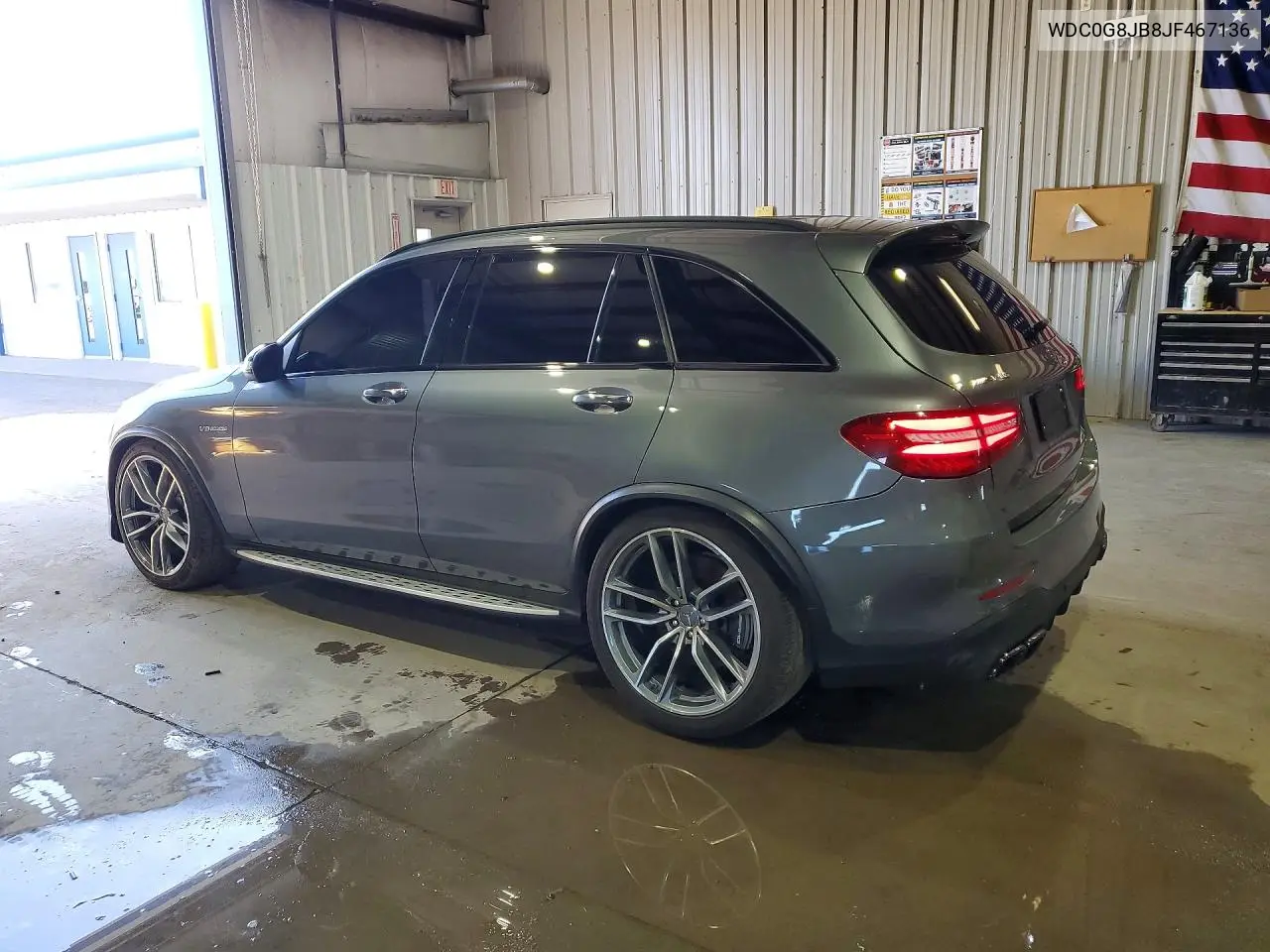 WDC0G8JB8JF467136 2018 Mercedes-Benz Glc 63 4Matic Amg