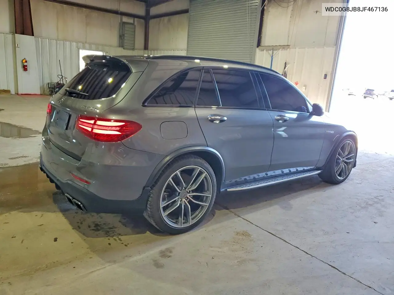 WDC0G8JB8JF467136 2018 Mercedes-Benz Glc 63 4Matic Amg