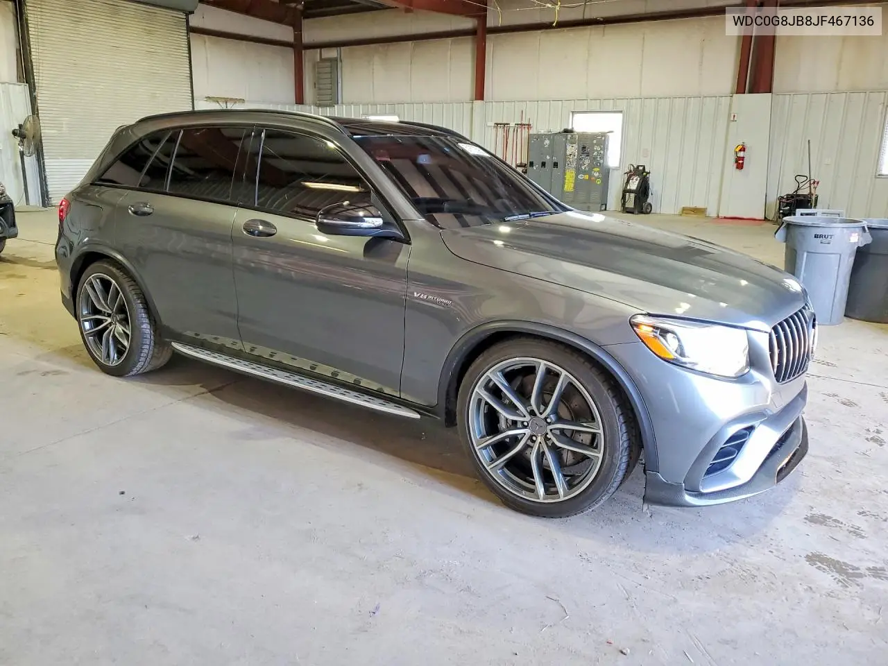 WDC0G8JB8JF467136 2018 Mercedes-Benz Glc 63 4Matic Amg