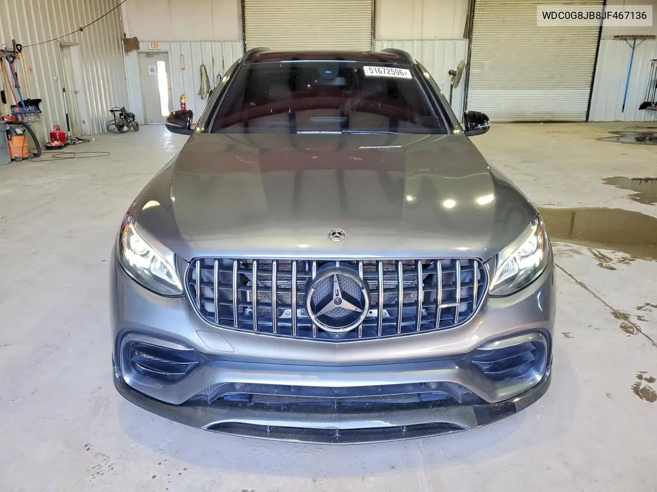 WDC0G8JB8JF467136 2018 Mercedes-Benz Glc 63 4Matic Amg