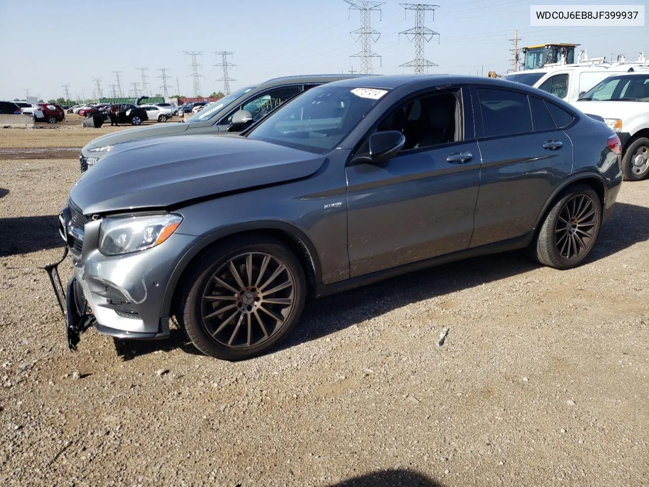 WDC0J6EB8JF399937 2018 Mercedes-Benz Glc Coupe 43 4Matic Amg