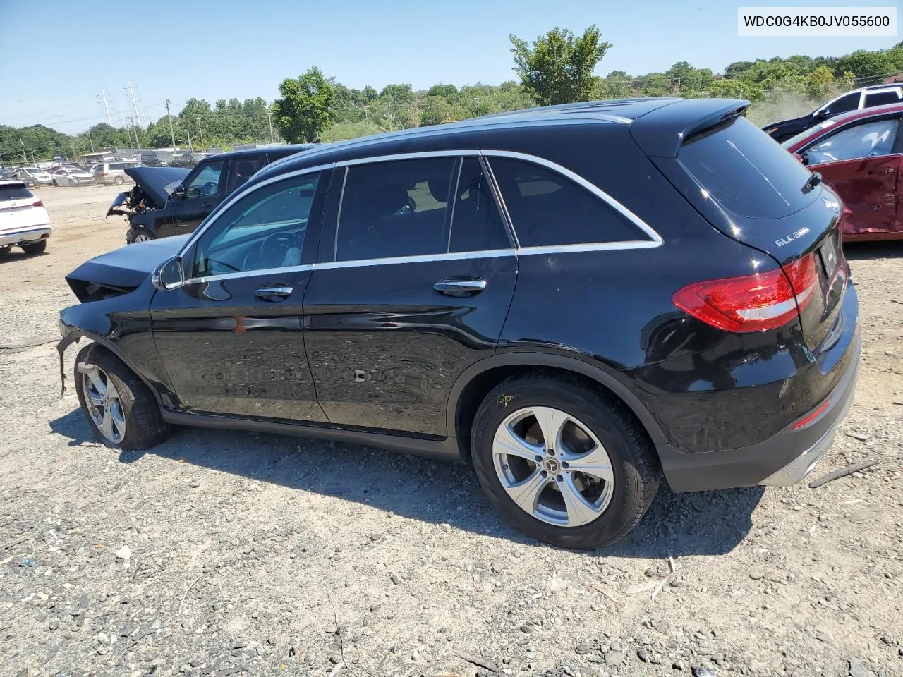 WDC0G4KB0JV055600 2018 Mercedes-Benz Glc 300 4Matic