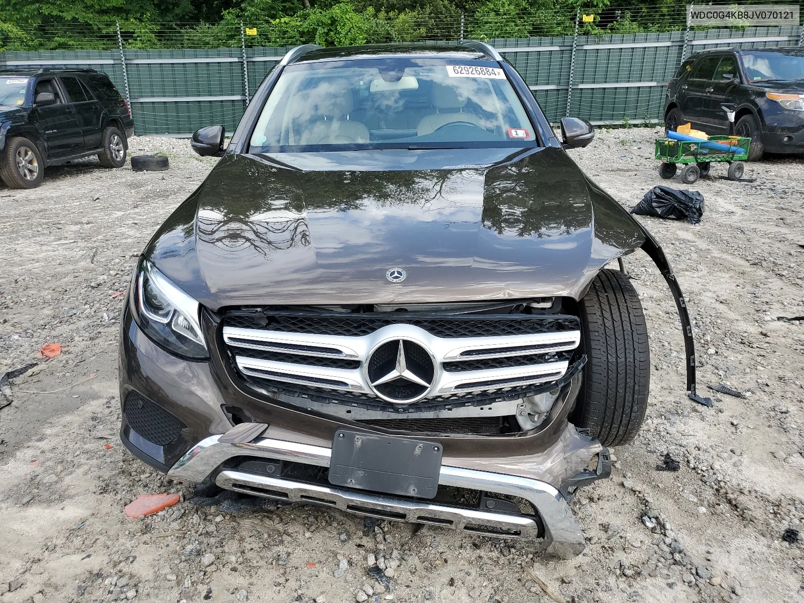 WDC0G4KB8JV070121 2018 Mercedes-Benz Glc 300 4Matic