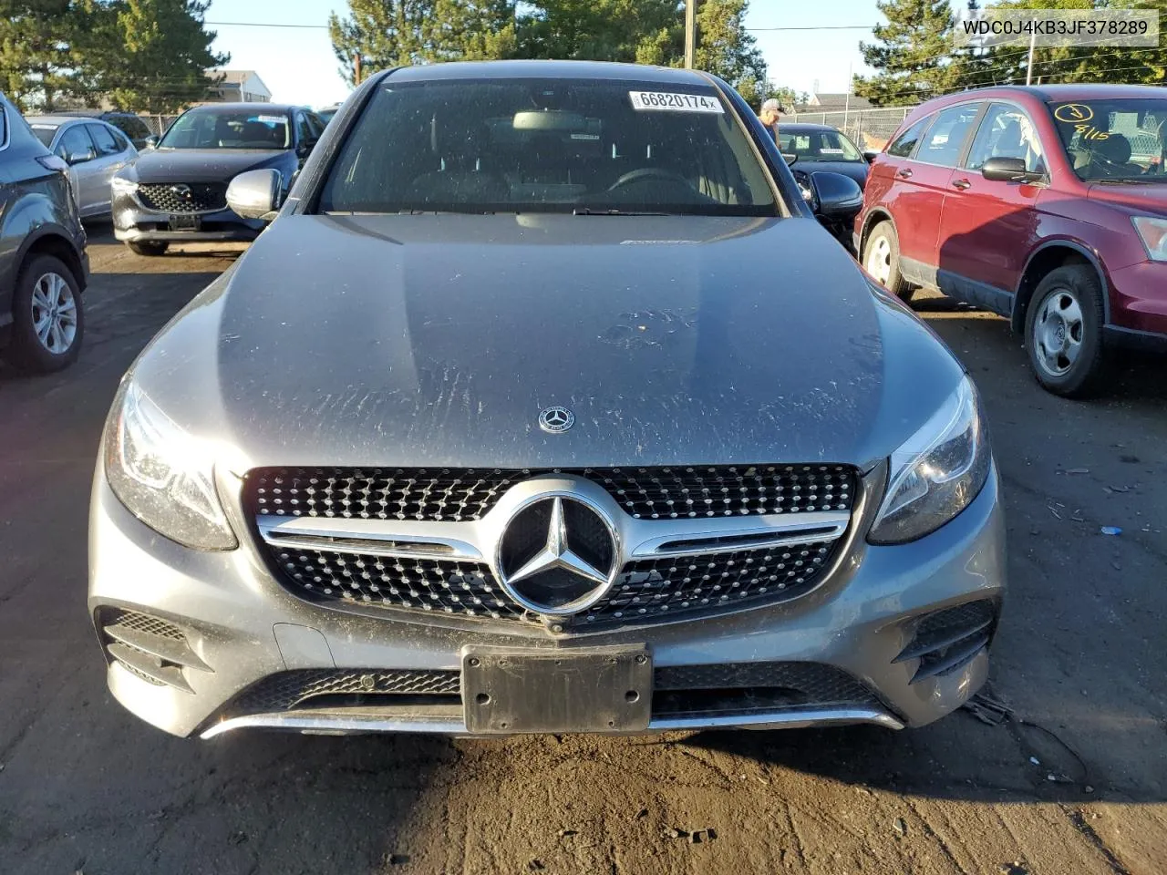 WDC0J4KB3JF378289 2018 Mercedes-Benz Glc Coupe 300 4Matic