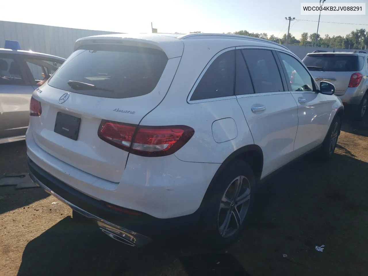 WDC0G4KB2JV088291 2018 Mercedes-Benz Glc 300 4Matic