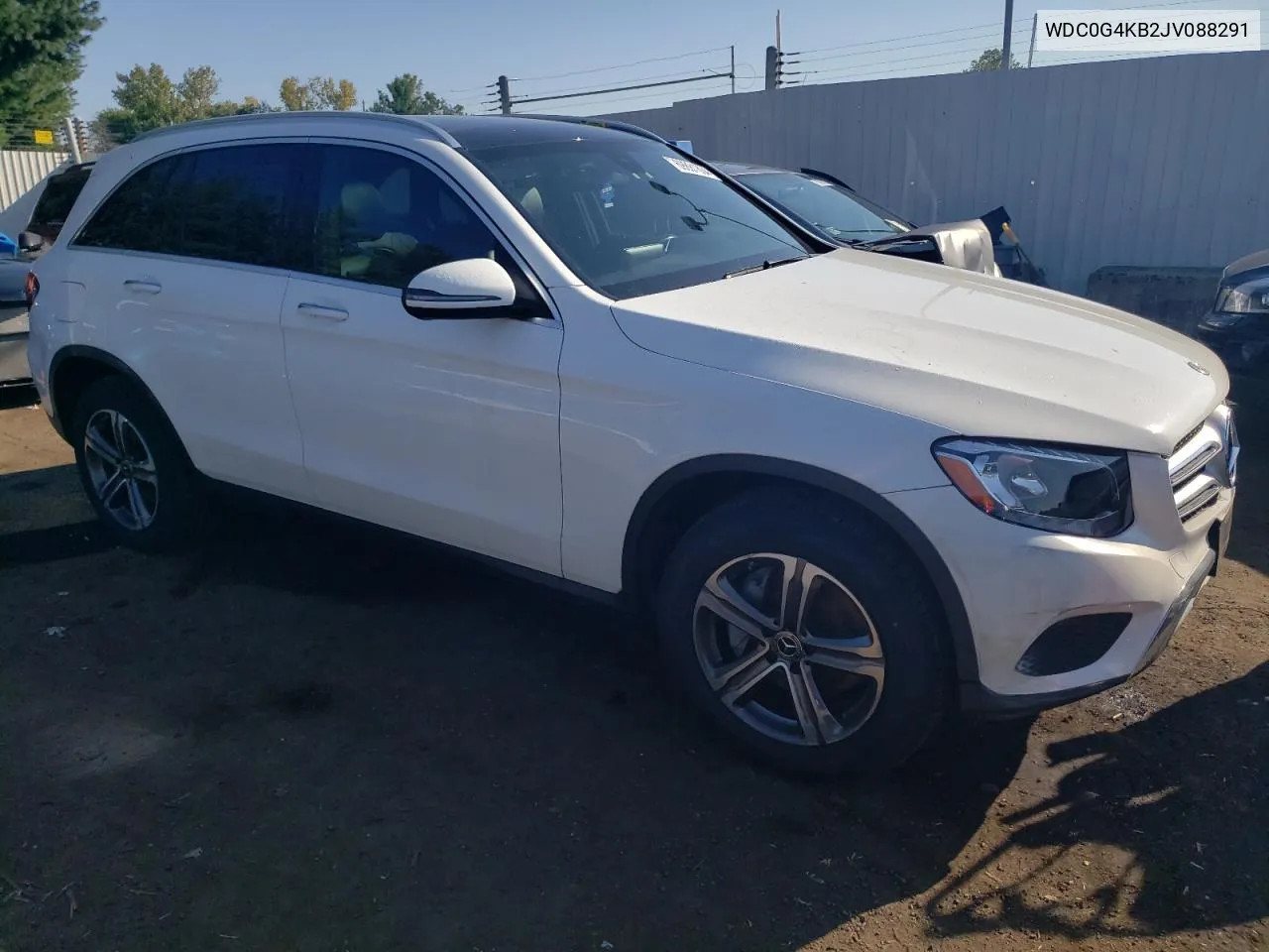 WDC0G4KB2JV088291 2018 Mercedes-Benz Glc 300 4Matic