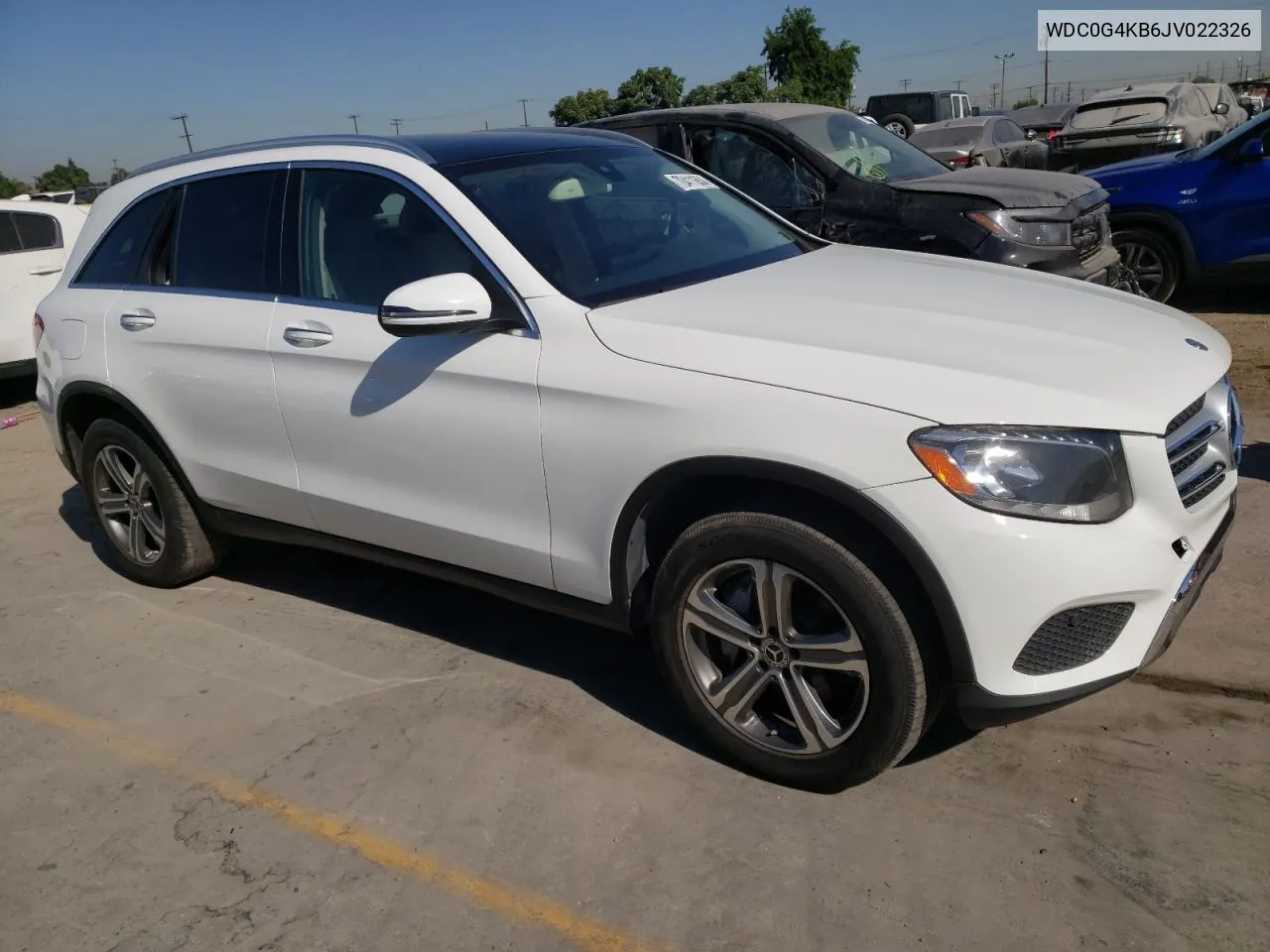 WDC0G4KB6JV022326 2018 Mercedes-Benz Glc 300 4Matic